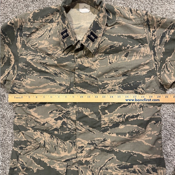 US Military Digital Tiger Stripe Camo Combat Uniform Coat 38L Shirt Jacket * - Picture 7 of 9